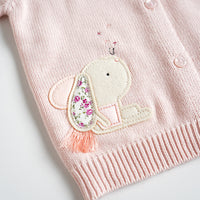 Load image into Gallery viewer, Baby Kid Girls Flower Animals Cartoon Embroidered Cardigan Wholesale 220929849
