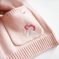 Load image into Gallery viewer, Baby Kid Girls Flower Animals Cartoon Embroidered Cardigan Wholesale 220929849
