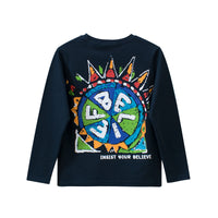 Load image into Gallery viewer, Kid Big Kid Boys Letters Print Tops Wholesale 220929850
