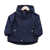 Load image into Gallery viewer, Kid Boys Solid Color Jackets Outwears Wholesale 220929861
