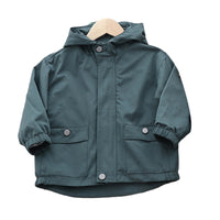 Load image into Gallery viewer, Kid Boys Solid Color Jackets Outwears Wholesale 220929861
