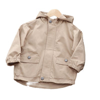 Load image into Gallery viewer, Kid Boys Solid Color Jackets Outwears Wholesale 220929861
