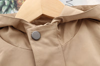 Load image into Gallery viewer, Kid Boys Solid Color Jackets Outwears Wholesale 220929861
