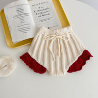 Load image into Gallery viewer, 2 Pieces Set Baby Girls Embroidered Knitwear Sweaters And Solid Color Shorts Wholesale 220929909
