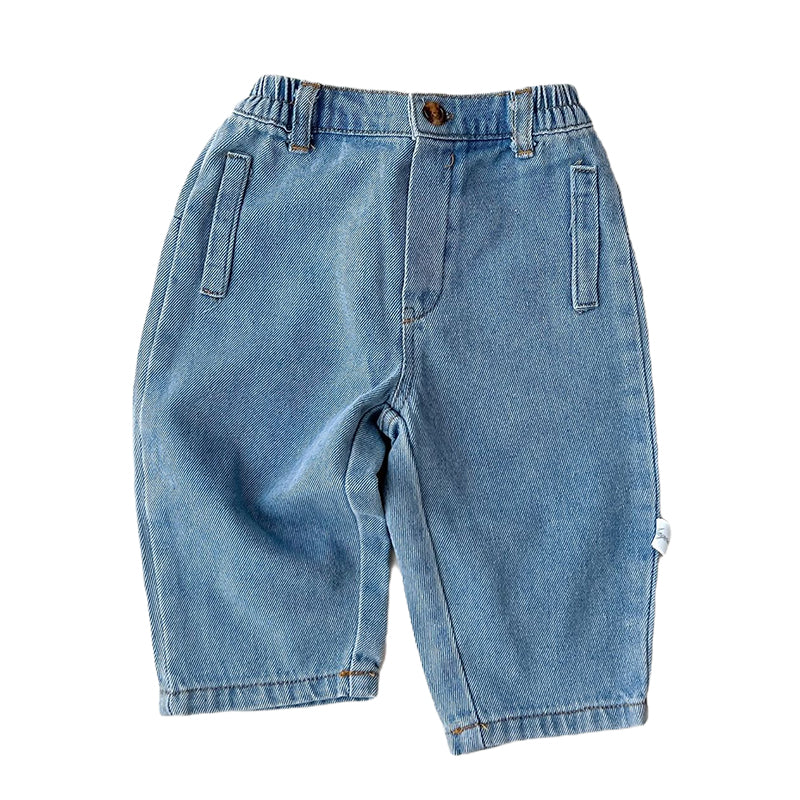 Baby Kid Unisex Solid Color Pants Wholesale 220929935