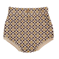 Load image into Gallery viewer, Baby Kid Girls Checked Crochet Cardigan Shorts Wholesale 220929961
