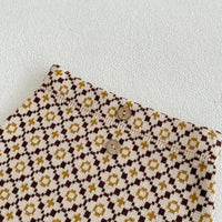 Load image into Gallery viewer, Baby Kid Girls Checked Crochet Cardigan Shorts Wholesale 220929961
