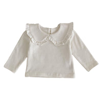 Load image into Gallery viewer, Baby Girls Solid Color Polka dots Print Tops Wholesale 220929967
