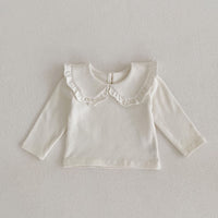 Load image into Gallery viewer, Baby Girls Solid Color Polka dots Print Tops Wholesale 220929967
