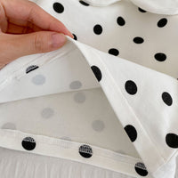 Load image into Gallery viewer, Baby Girls Solid Color Polka dots Print Tops Wholesale 220929967
