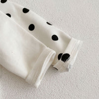 Load image into Gallery viewer, Baby Girls Solid Color Polka dots Print Tops Wholesale 220929967
