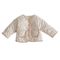 Load image into Gallery viewer, Baby Girls Flower Print Jackets Outwears Wholesale 220929968
