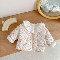 Load image into Gallery viewer, Baby Girls Flower Print Jackets Outwears Wholesale 220929968
