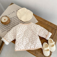 Load image into Gallery viewer, Baby Girls Flower Print Jackets Outwears Wholesale 220929968

