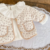 Load image into Gallery viewer, Baby Girls Flower Print Jackets Outwears Wholesale 220929968
