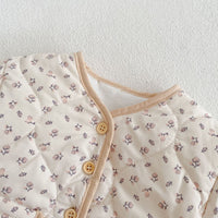 Load image into Gallery viewer, Baby Girls Flower Print Jackets Outwears Wholesale 220929968
