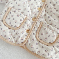 Load image into Gallery viewer, Baby Girls Flower Print Jackets Outwears Wholesale 220929968
