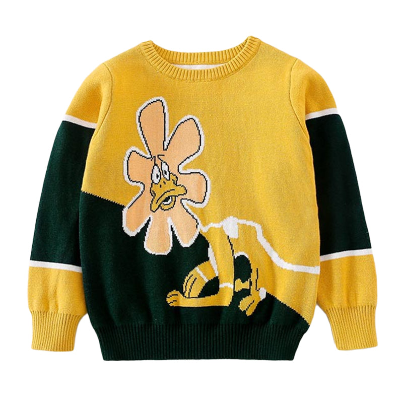 Kid Unisex Cartoon Sweaters Wholesale 22101006