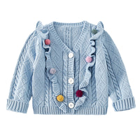 Load image into Gallery viewer, Baby Kid Girls Crochet Cardigan Wholesale 221010109
