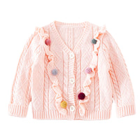 Load image into Gallery viewer, Baby Kid Girls Crochet Cardigan Wholesale 221010109
