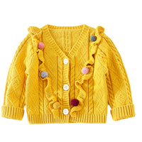 Load image into Gallery viewer, Baby Kid Girls Crochet Cardigan Wholesale 221010109
