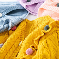 Load image into Gallery viewer, Baby Kid Girls Crochet Cardigan Wholesale 221010109
