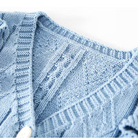 Load image into Gallery viewer, Baby Kid Girls Crochet Cardigan Wholesale 221010109
