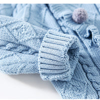 Load image into Gallery viewer, Baby Kid Girls Crochet Cardigan Wholesale 221010109
