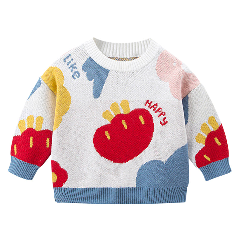 Baby Kid Unisex Letters Cartoon Sweaters Knitwear Wholesale 221010112