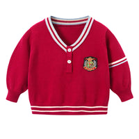 Load image into Gallery viewer, Baby Kid Unisex Striped Cartoon Sweaters Knitwear Wholesale 221010121
