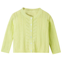 Load image into Gallery viewer, Baby Kid Girls Solid Color Cardigan Wholesale 221010140
