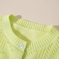 Load image into Gallery viewer, Baby Kid Girls Solid Color Cardigan Wholesale 221010140
