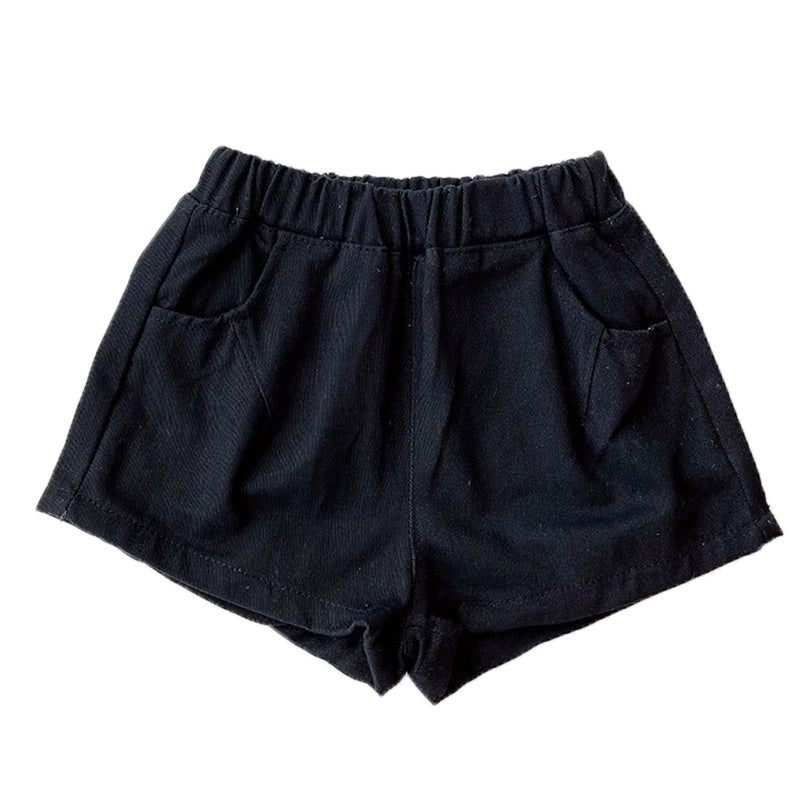Baby Kid Girls Solid Color Shorts Wholesale 221010150