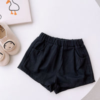 Load image into Gallery viewer, Baby Kid Girls Solid Color Shorts Wholesale 221010150
