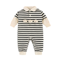 Load image into Gallery viewer, Baby Unisex Striped Cartoon Jumpsuits Wholesale 221010178
