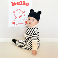 Load image into Gallery viewer, Baby Unisex Striped Cartoon Jumpsuits Wholesale 221010178
