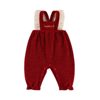 Load image into Gallery viewer, 2 Pieces Set Baby Girls Solid Color Tops And Jumpsuits Wholesale 221010201
