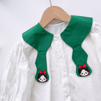 Load image into Gallery viewer, Baby Kid Girls Color-blocking Blouses Wholesale 221010225
