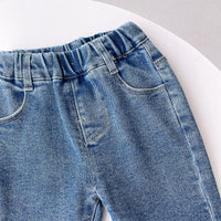 Load image into Gallery viewer, Baby Kid Girls Bow Lace Jeans Wholesale 221010250
