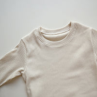 Load image into Gallery viewer, 2 Pieces Set Baby Kid Unisex Solid Color Tops And Pants Wholesale 221010255
