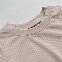 Load image into Gallery viewer, 2 Pieces Set Baby Kid Unisex Solid Color Tops And Pants Wholesale 221010255
