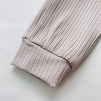 Load image into Gallery viewer, 2 Pieces Set Baby Kid Unisex Solid Color Tops And Pants Wholesale 221010255
