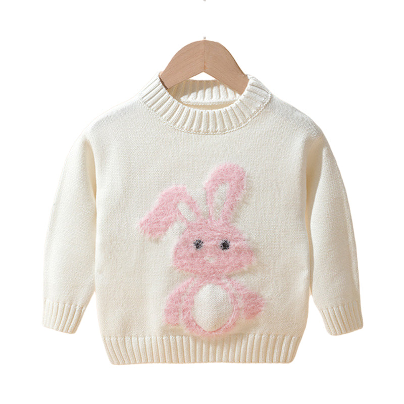 Baby Kid Girls Cartoon Crochet Sweaters Wholesale 221010282