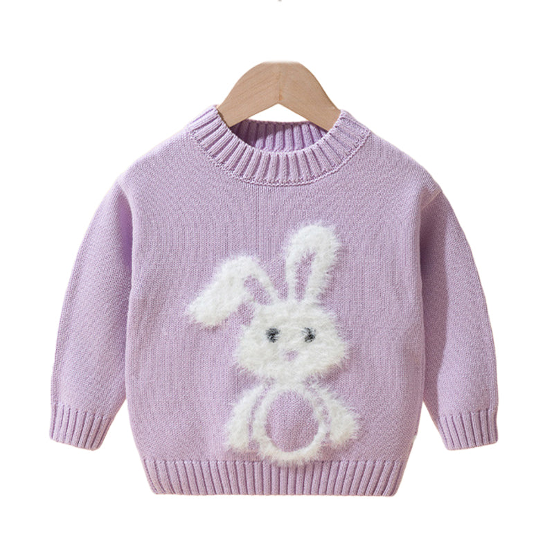 Baby Kid Girls Cartoon Crochet Sweaters Wholesale 221010282