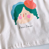 Load image into Gallery viewer, Baby Kid Girls Letters Cartoon Print Tops Wholesale 221010289
