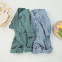 Load image into Gallery viewer, Baby Kid Unisex Solid Color Jumpsuits Wholesale 221010299
