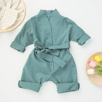 Load image into Gallery viewer, Baby Kid Unisex Solid Color Jumpsuits Wholesale 221010299
