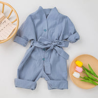 Load image into Gallery viewer, Baby Kid Unisex Solid Color Jumpsuits Wholesale 221010299
