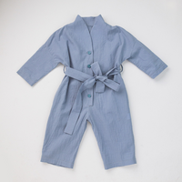 Load image into Gallery viewer, Baby Kid Unisex Solid Color Jumpsuits Wholesale 221010299
