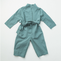 Load image into Gallery viewer, Baby Kid Unisex Solid Color Jumpsuits Wholesale 221010299
